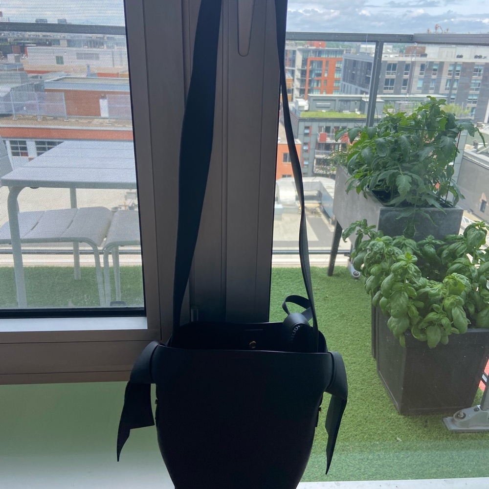 Acne studios Black mini musubi shoulder bag